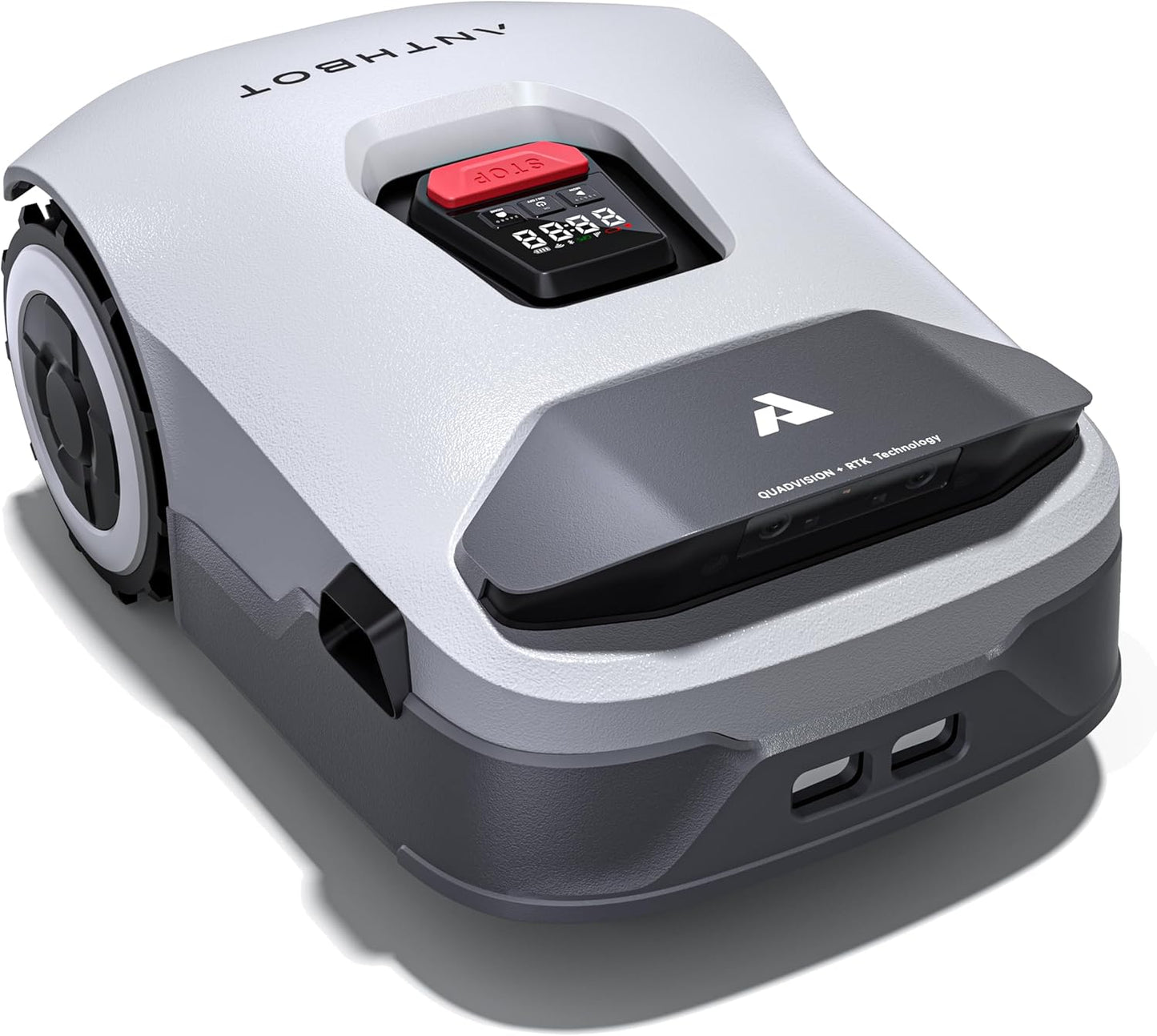 ANTHBOT Genie3000 Robot Lawn Mower, Perimeter Wire Free, Full Band RTK+4-Eye Vision Robot Lawnmower, Recommended for 3000 m², Max 3200 m², Automatic Mapping, Accurate Obstacle Avoidance, APP Control
